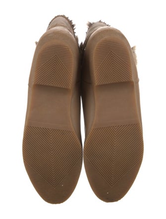 blondo Leather Faux Fur Trim Boots