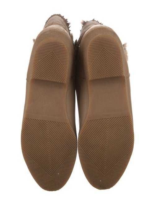 blondo Leather Faux Fur Trim Boots