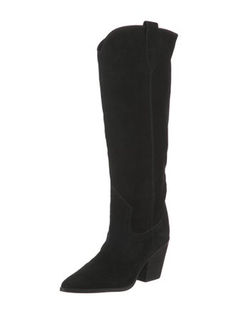 blondo Suede Western Boots