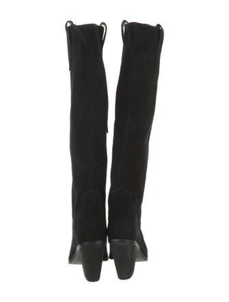 blondo Suede Western Boots