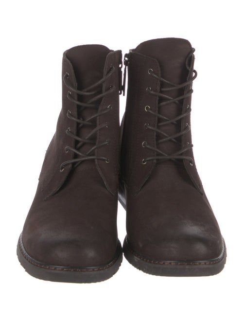 blondo Leather Combat Boots