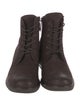 blondo Leather Combat Boots