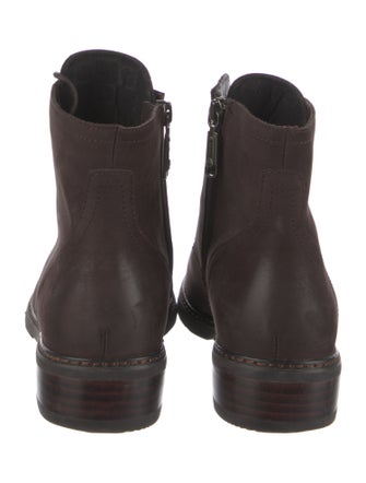 blondo Leather Combat Boots