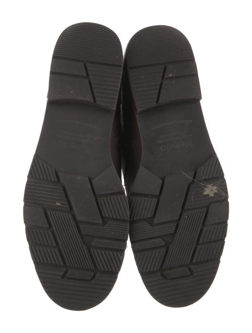 blondo Leather Combat Boots