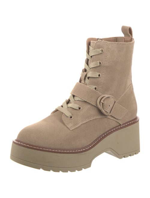 blondo Suede Combat Boots