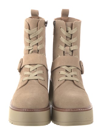 blondo Suede Combat Boots