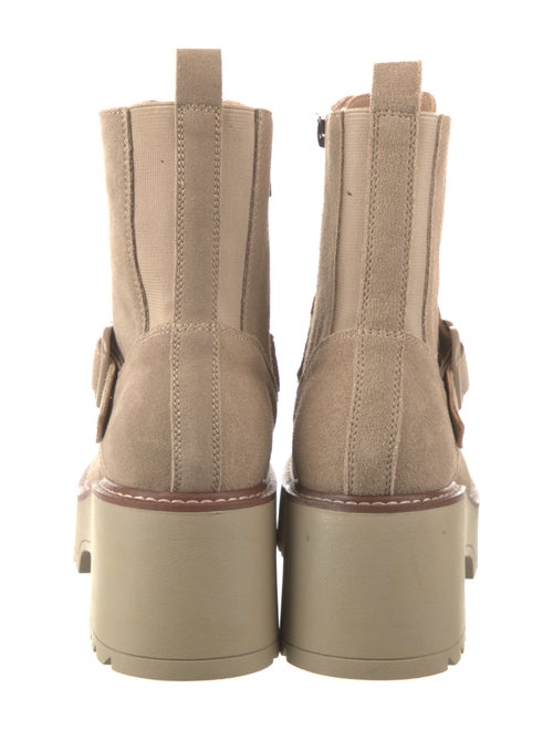 blondo Suede Combat Boots