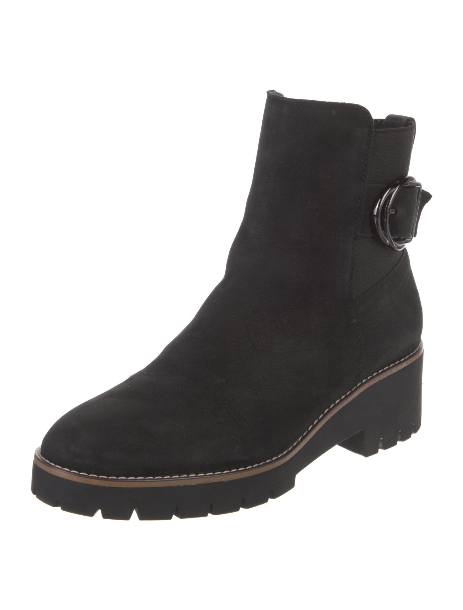 blondo Leather Combat Boots