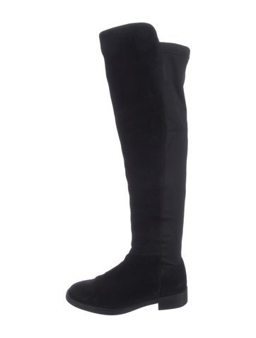 Pre-owned Blondo Suede Boots In Black