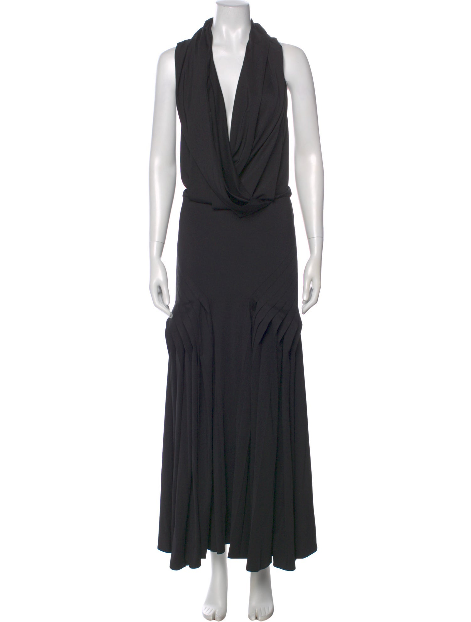 Bonbom Cowl Neck Long Dress