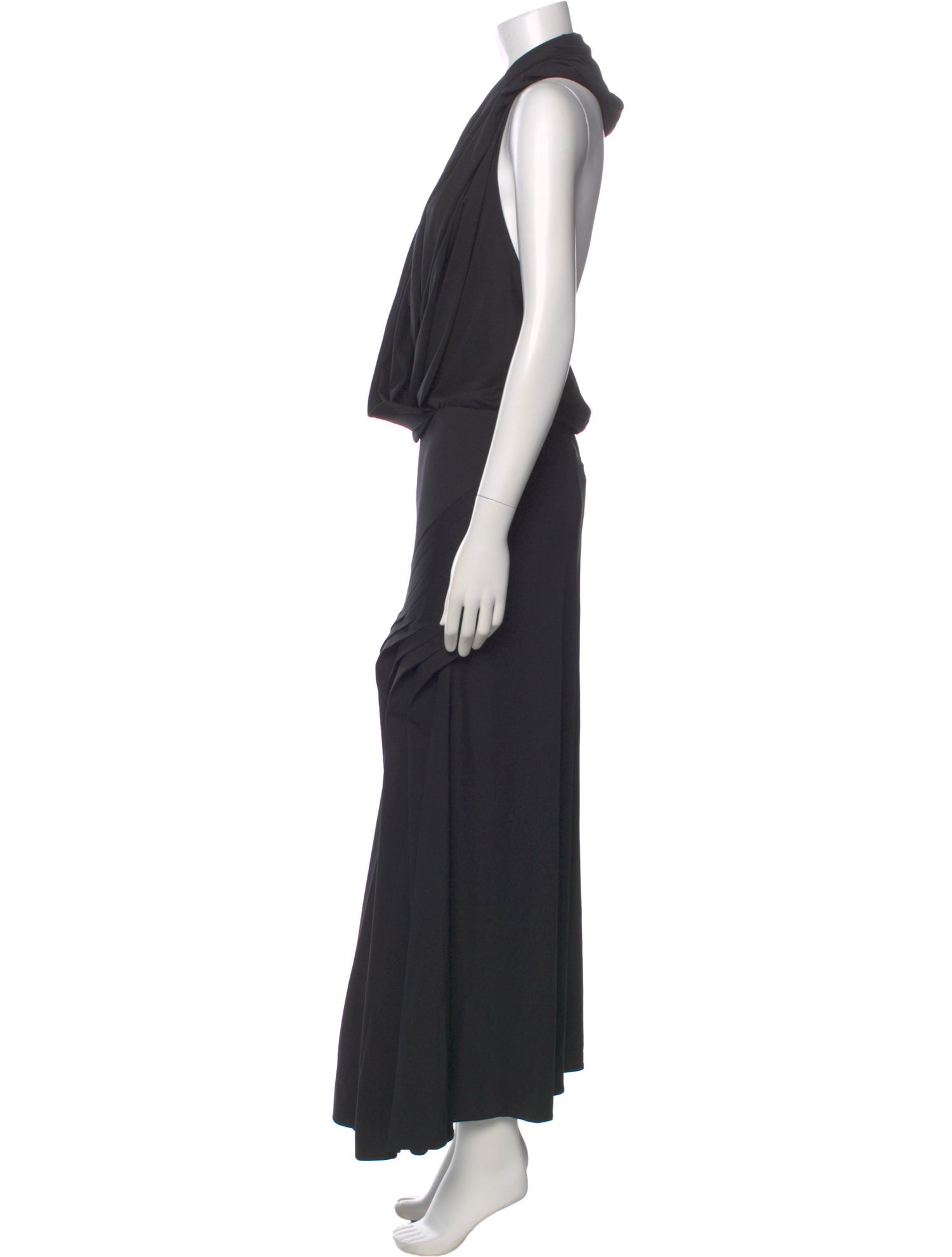 Bonbom Cowl Neck Long Dress