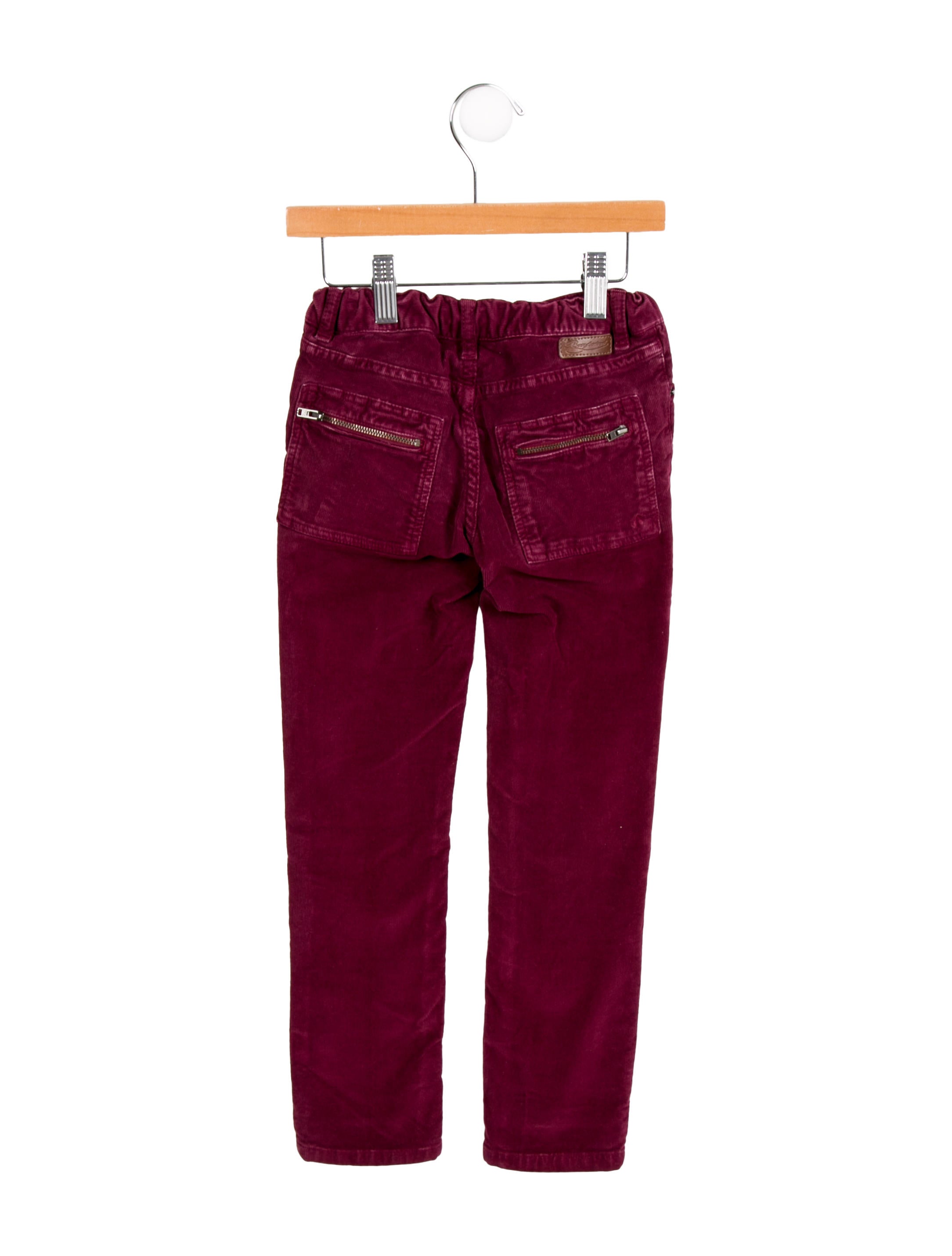 Bonpoint Girls' Corduroy StraightLeg Pants Girls WBONP21990 The