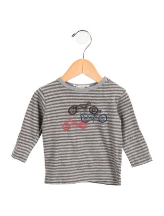 Bonpoint Boys' Printed Long Sleeve Top