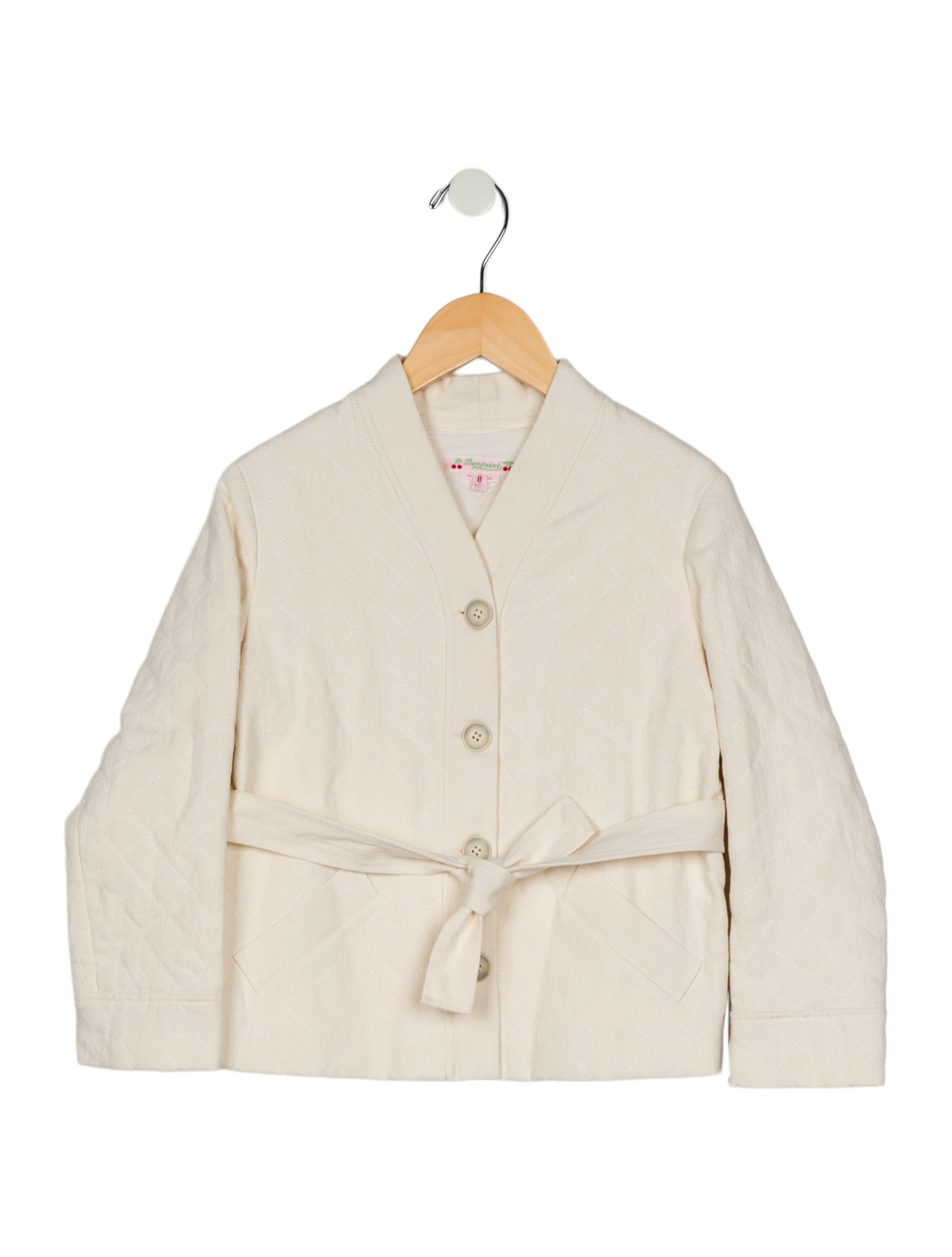 Bonpoint Girls' Button-Up Jacket