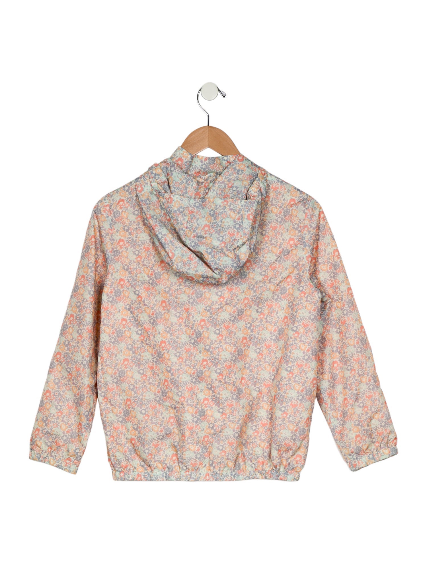 Bonpoint Girls' Print Zip-Up Jacket