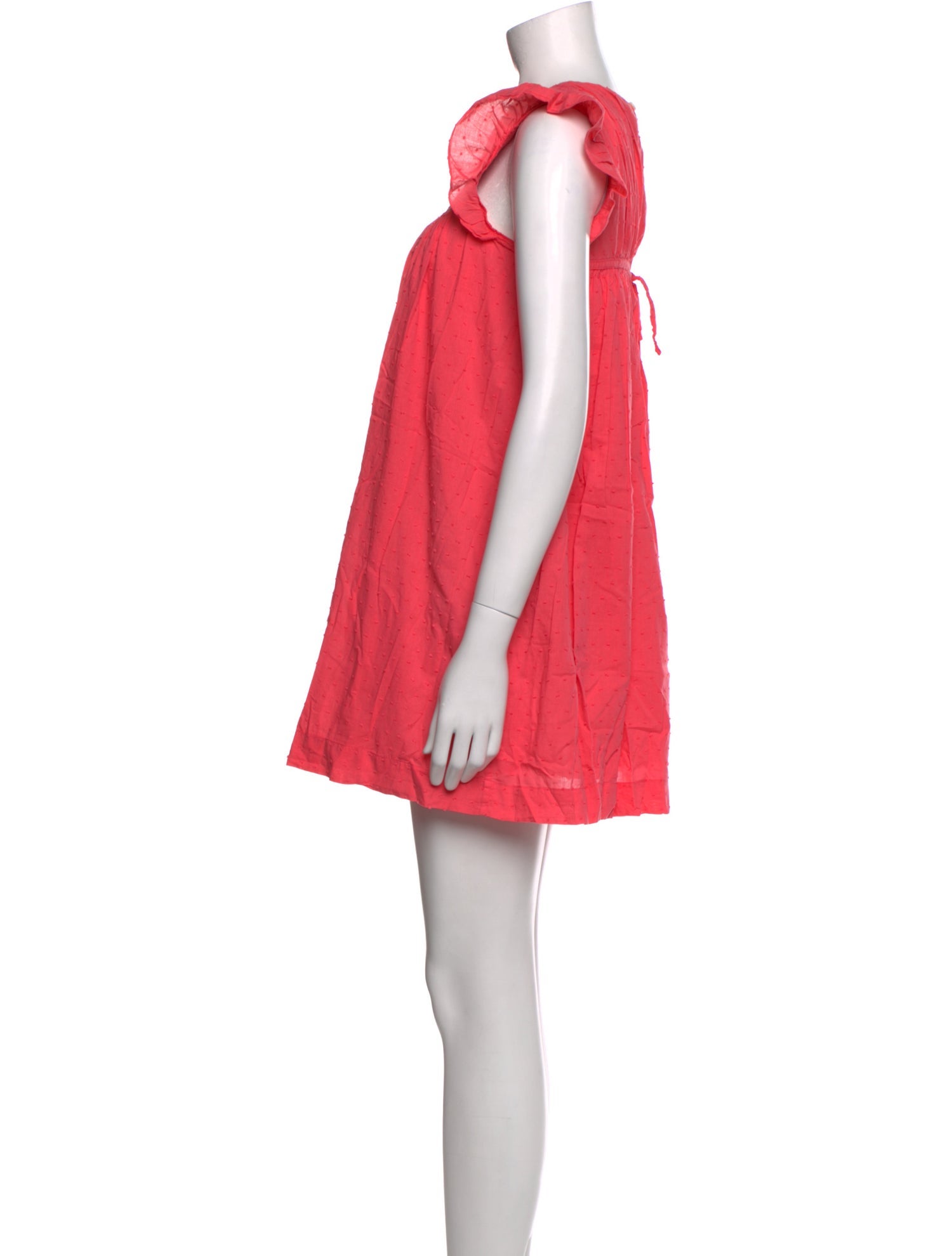 Bonton Bateau Neckline Mini Dress