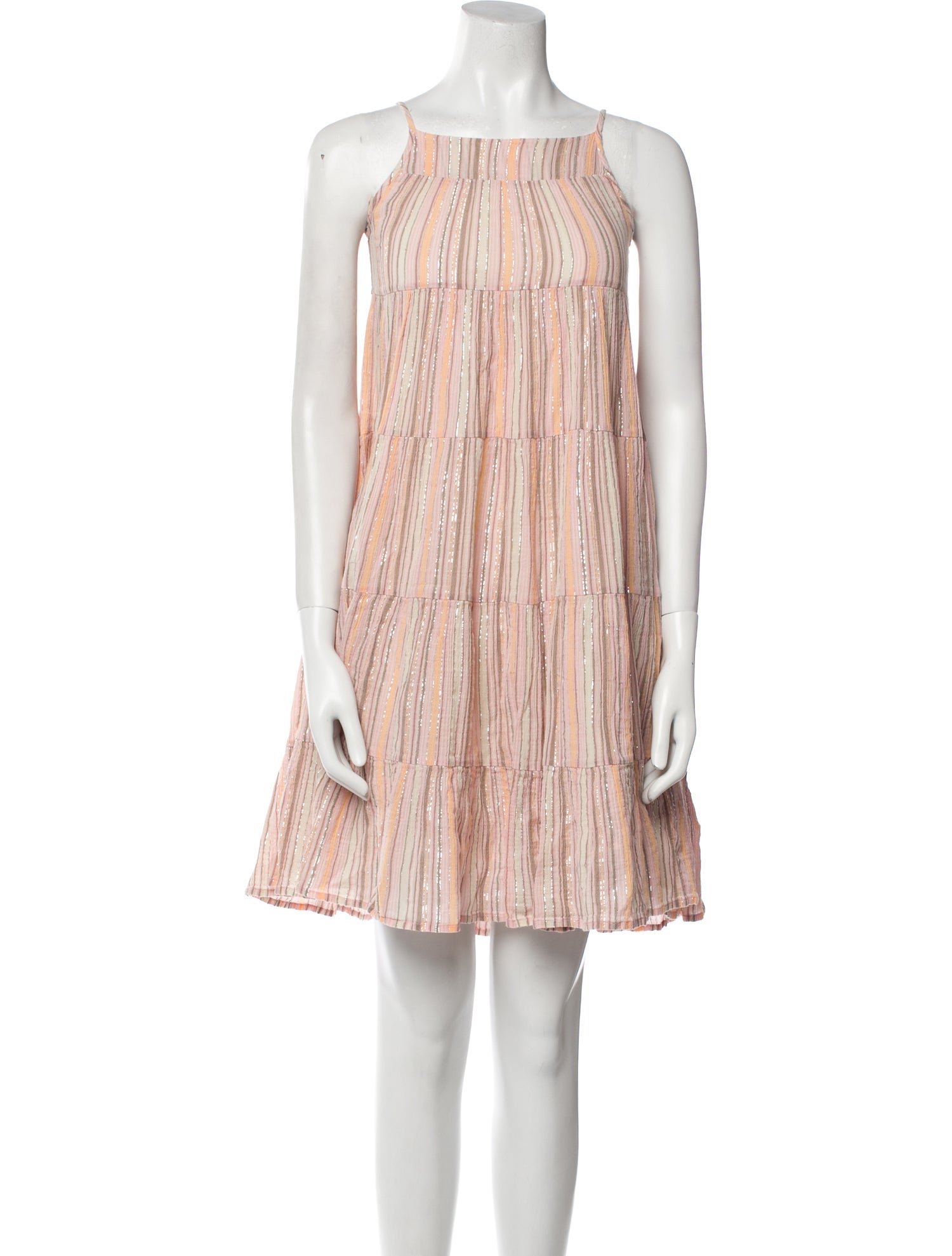 Bonton Striped Mini Dress