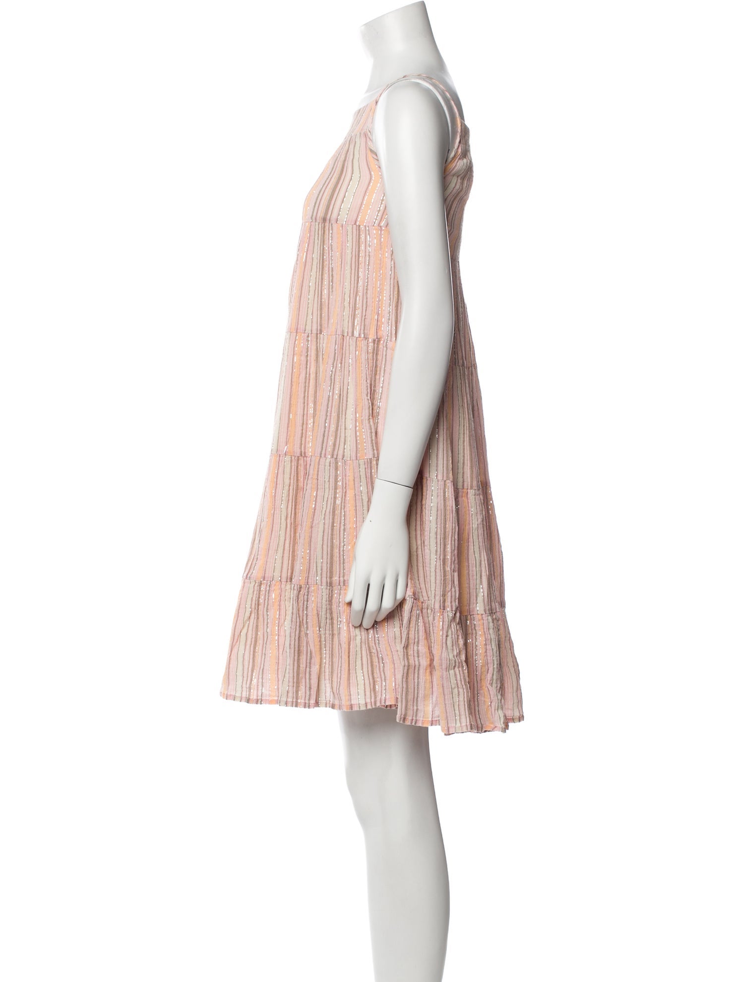 Bonton Striped Mini Dress