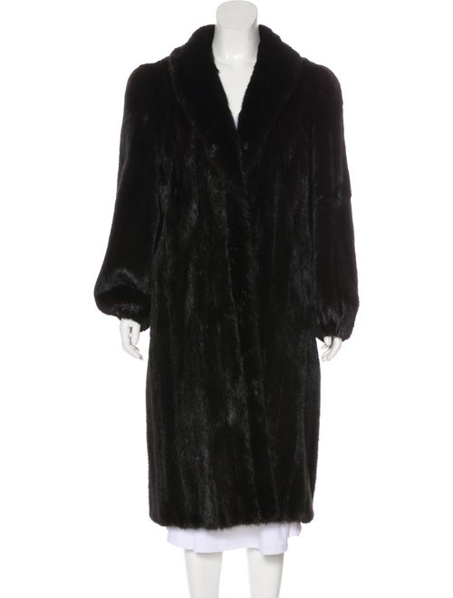 Bonwit Teller Mink Fur Coat brown