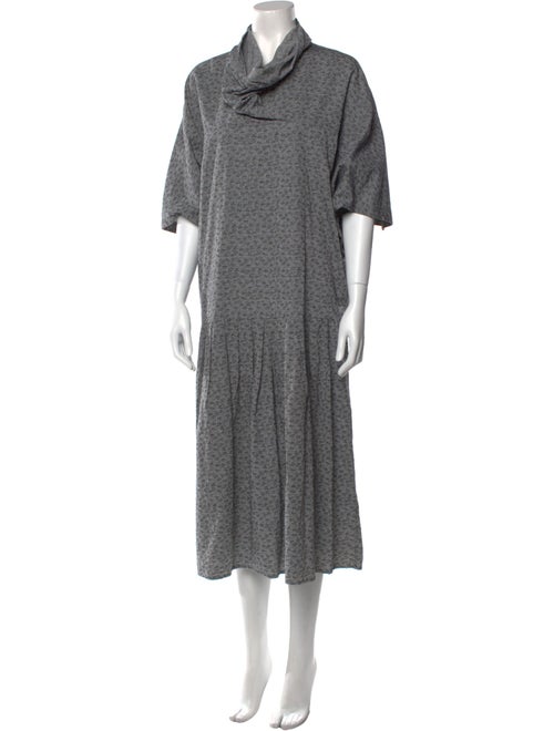 Bonwit Teller Turtleneck Long Dress