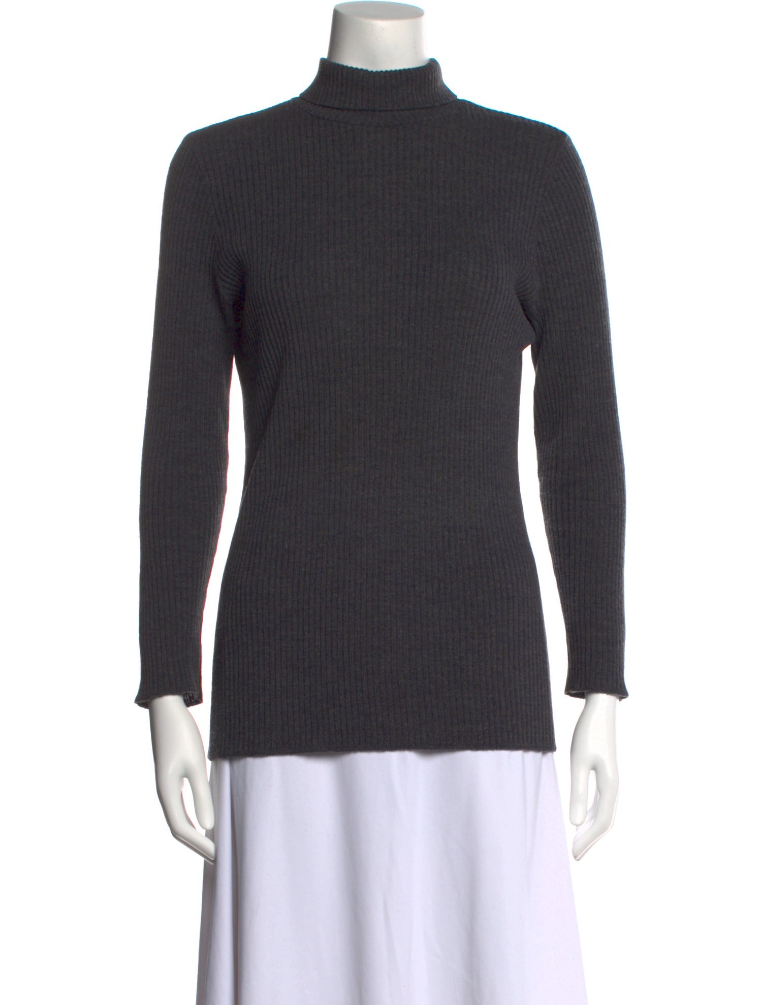Bonwit Teller Virgin Wool Turtleneck Sweater