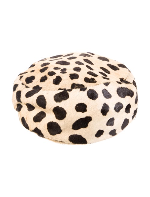 Bonwit Teller Animal Print Hat