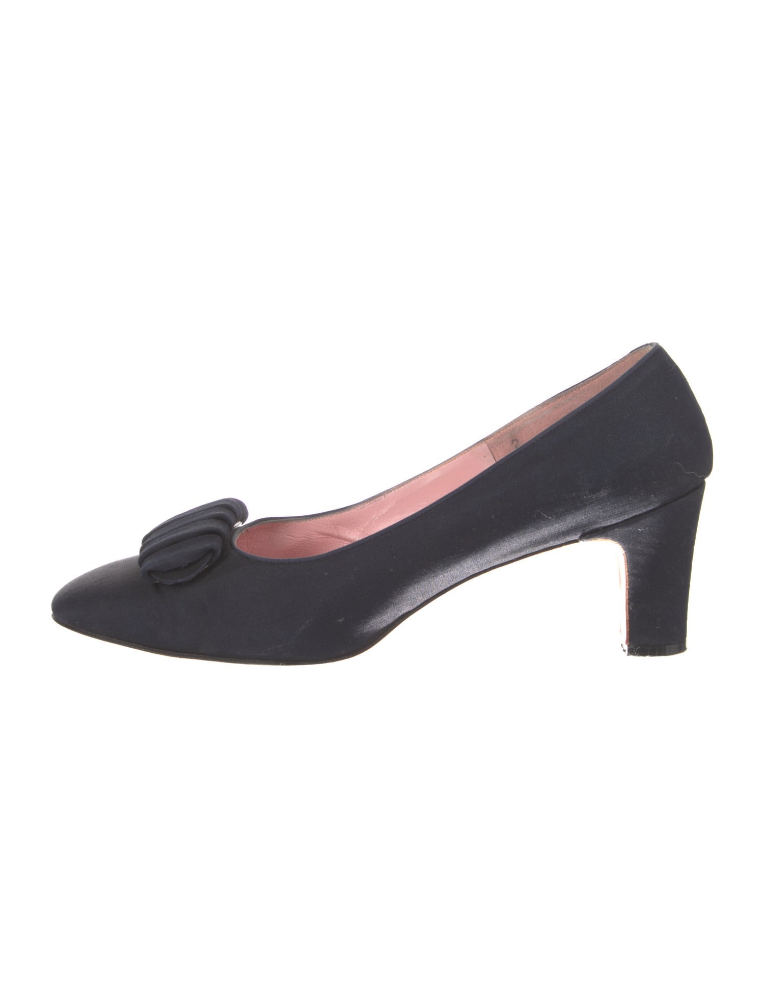 Bonwit Teller Satin Pumps