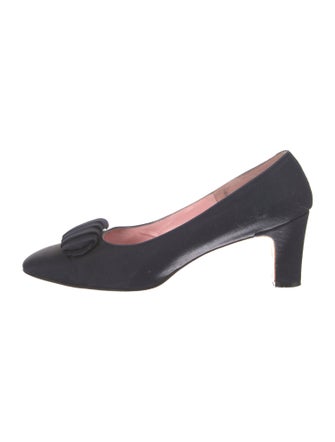 Bonwit Teller Satin Pumps