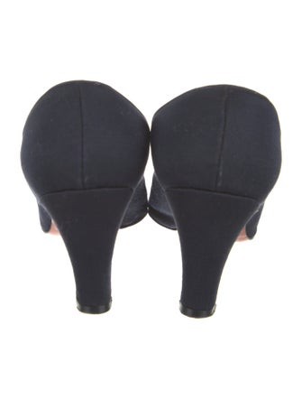 Bonwit Teller Satin Pumps