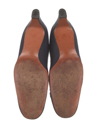 Bonwit Teller Satin Pumps