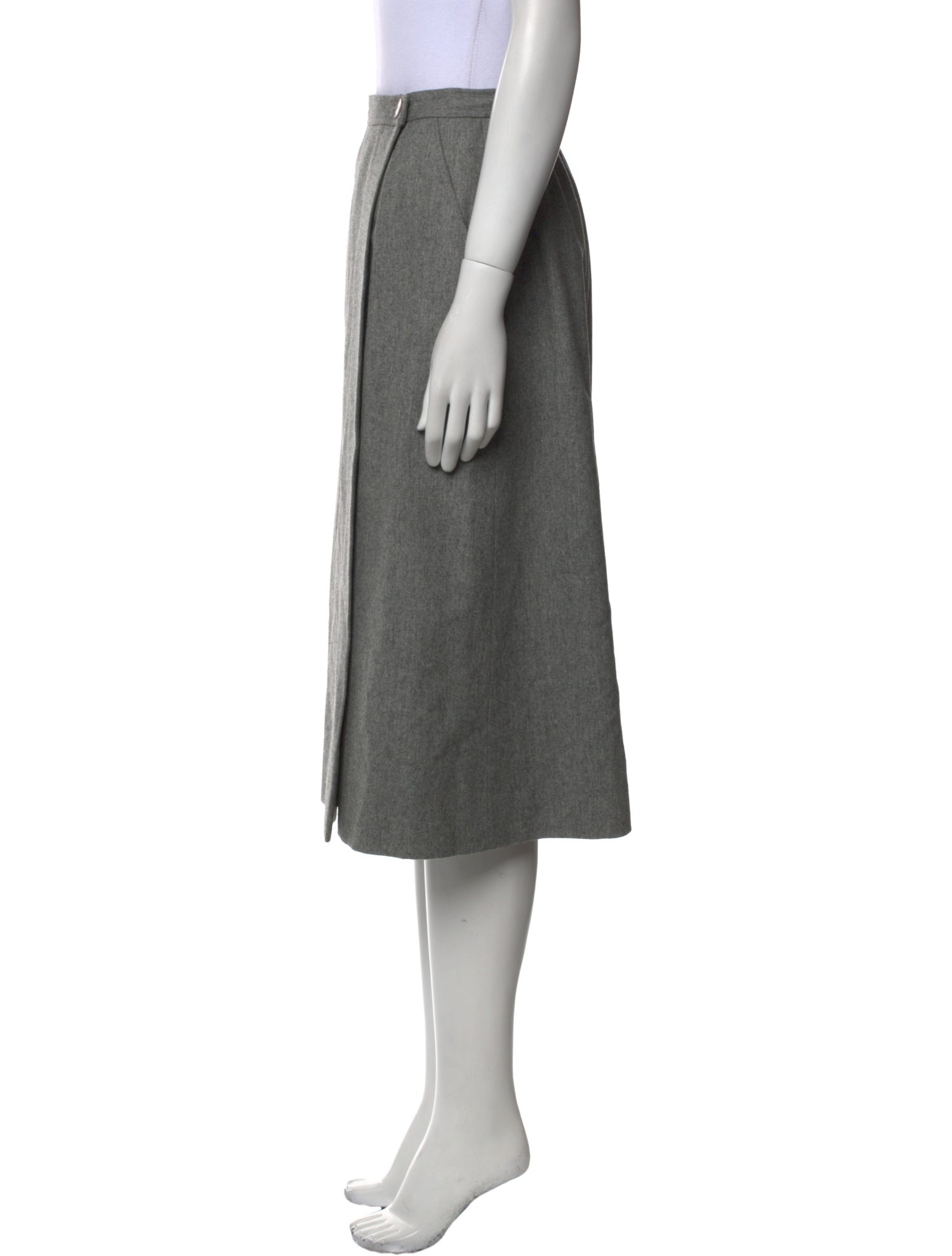 Bonwit Teller Wool Knee-Length Skirt