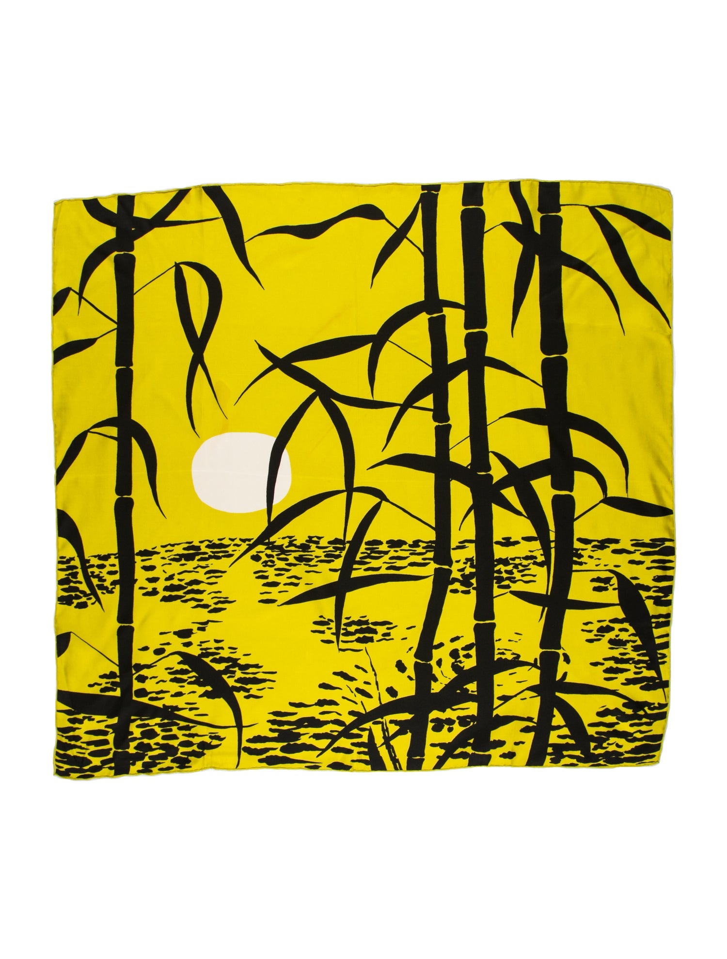 Bonwit Teller Silk Printed Scarf