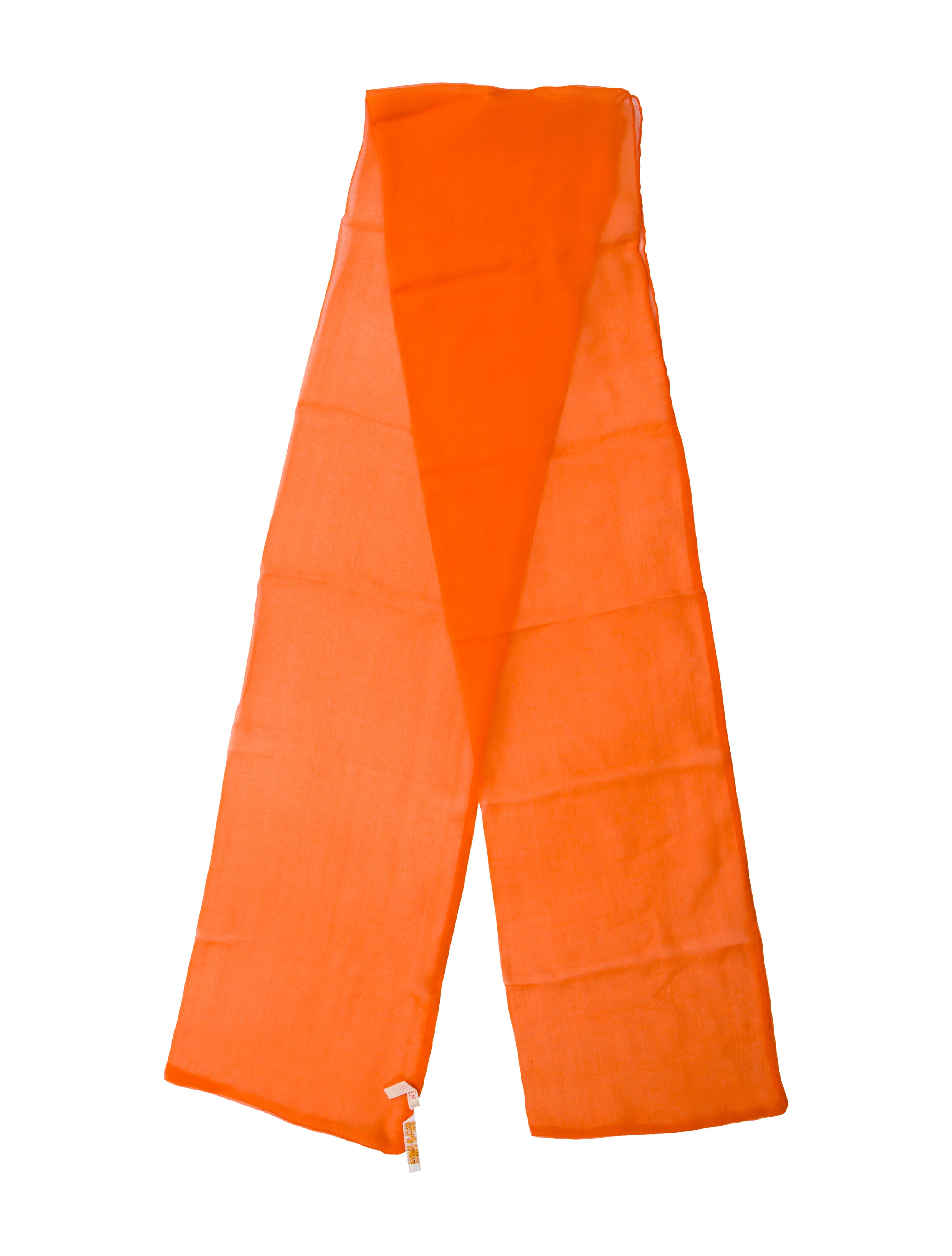 Bonwit Teller Checkered Print Silk Scarf