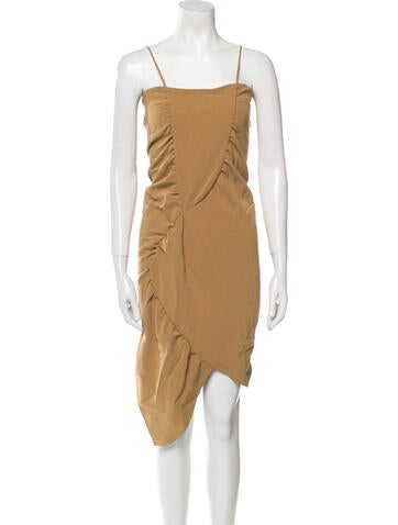 Boutet Solanes Dresses Square Neckline Midi Length Dress S