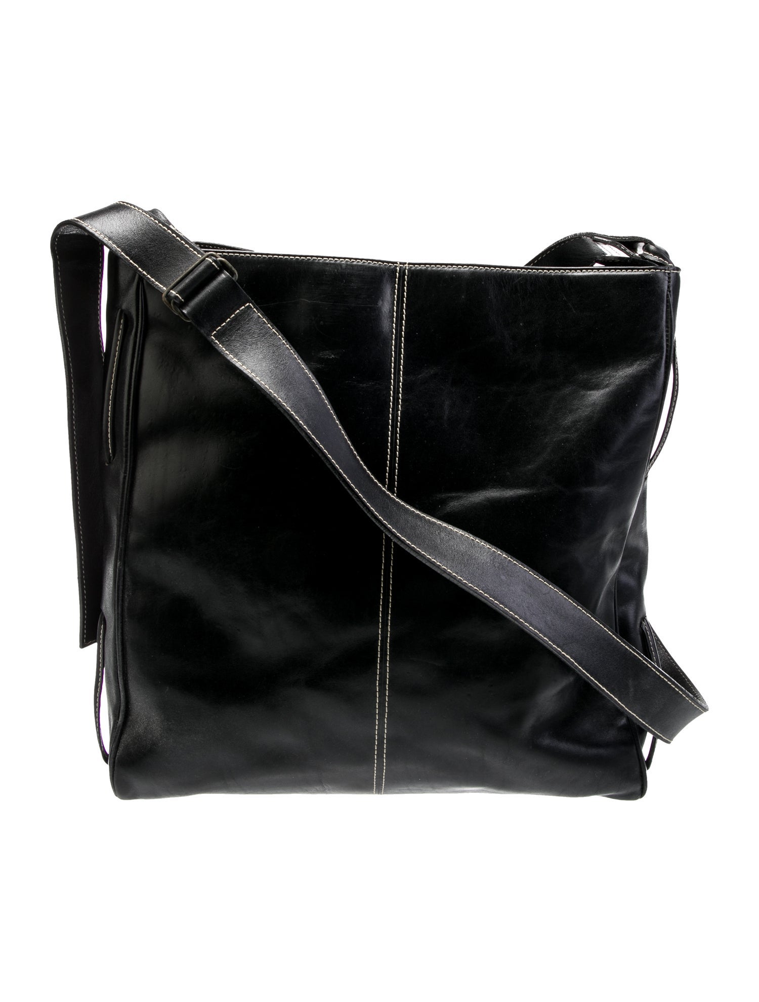 Leonello Borghi Leather Shoulder Bag