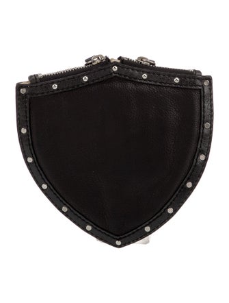 Leonello Borghi Leather Evening Bag