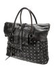 Leonello Borghi Leather Weekender Bag