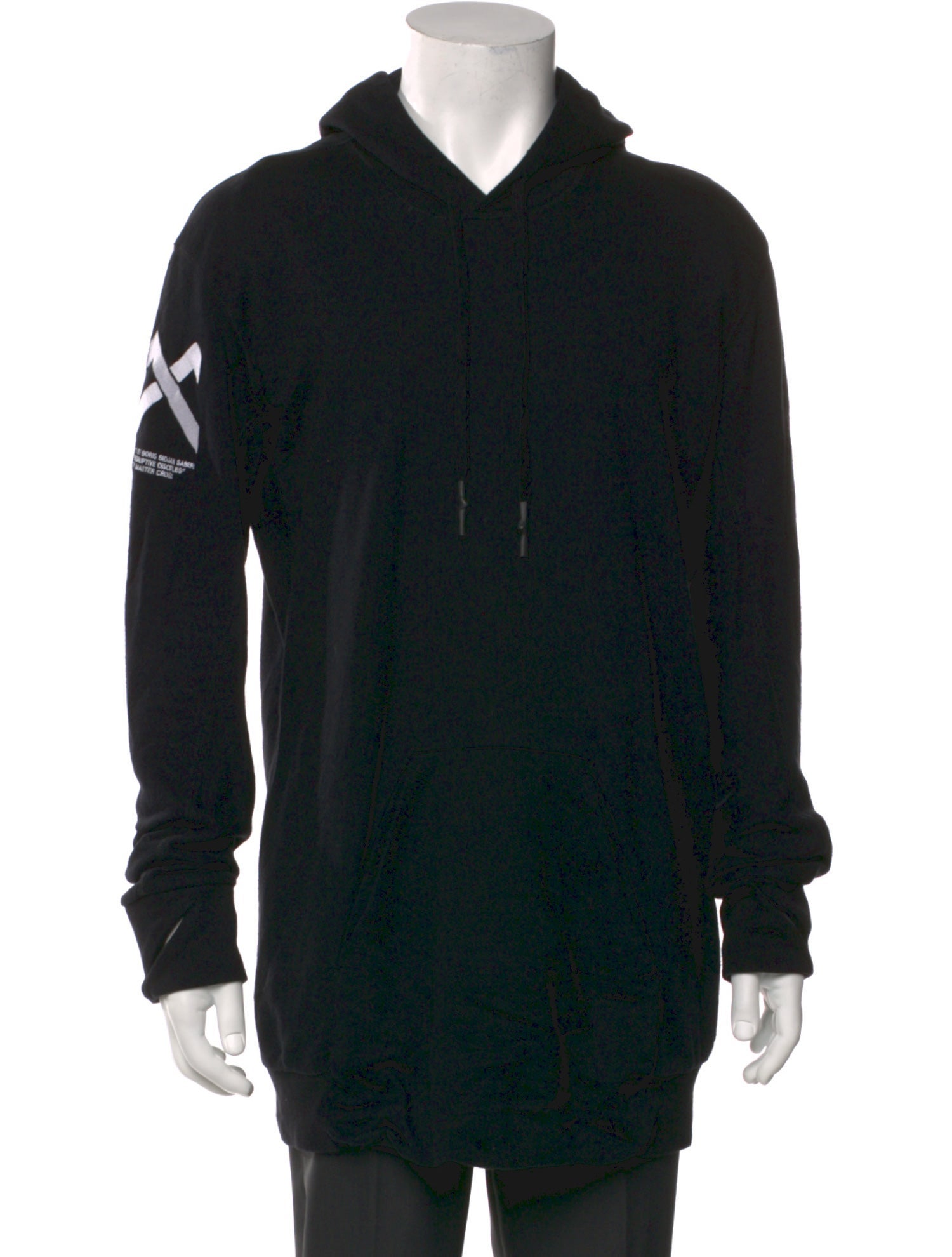 11 by Boris Bidjan Saberi Crew Neck Long Sleeve Hoodie