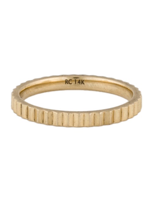 Ring Concierge 14K Fluted Stackable Ring
