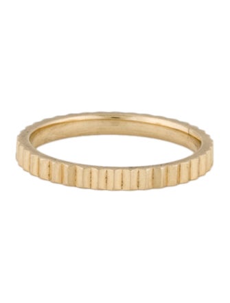 Ring Concierge 14K Fluted Stackable Ring