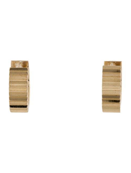 Ring Concierge 14K Wide Fluted Hoops