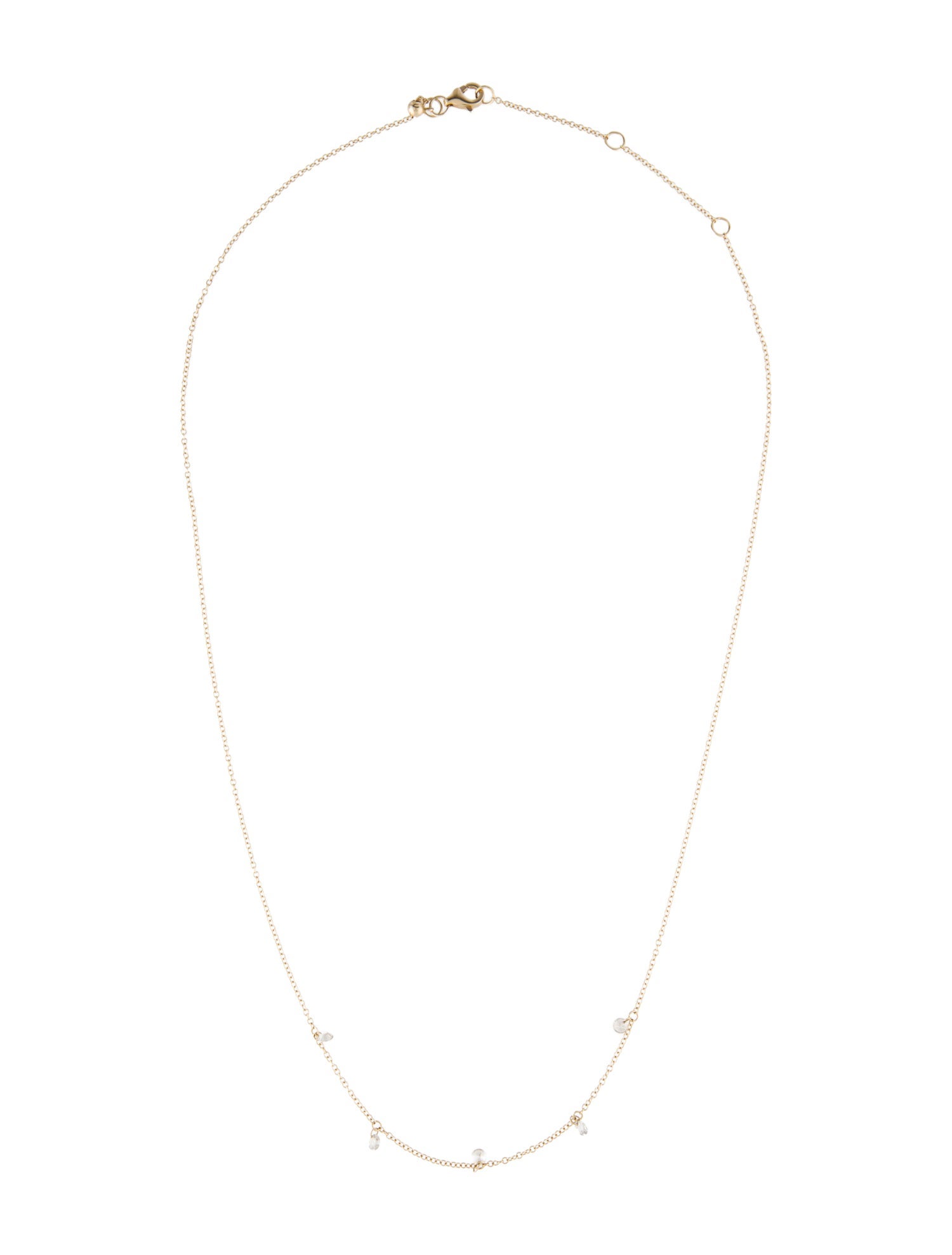 Ring Concierge 14K Diamond Floating Necklace