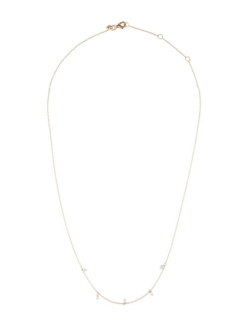 Ring Concierge 14K Diamond Floating Necklace