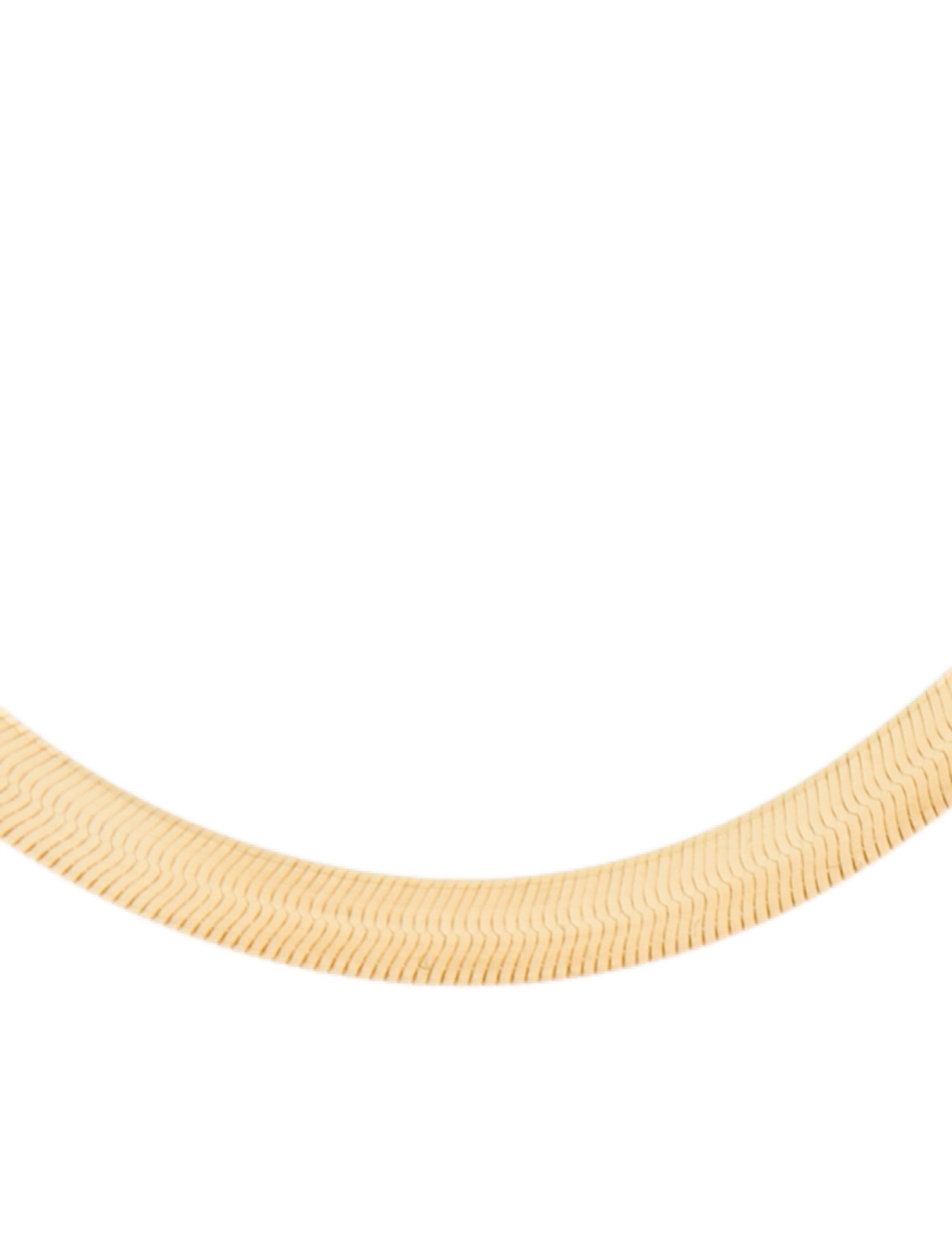 Ring Concierge 14K Herringbone Chain Necklace