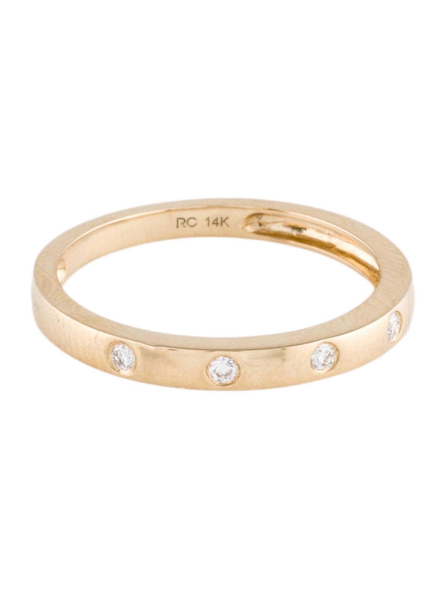 Ring Concierge 14K Inlay Diamond Ring