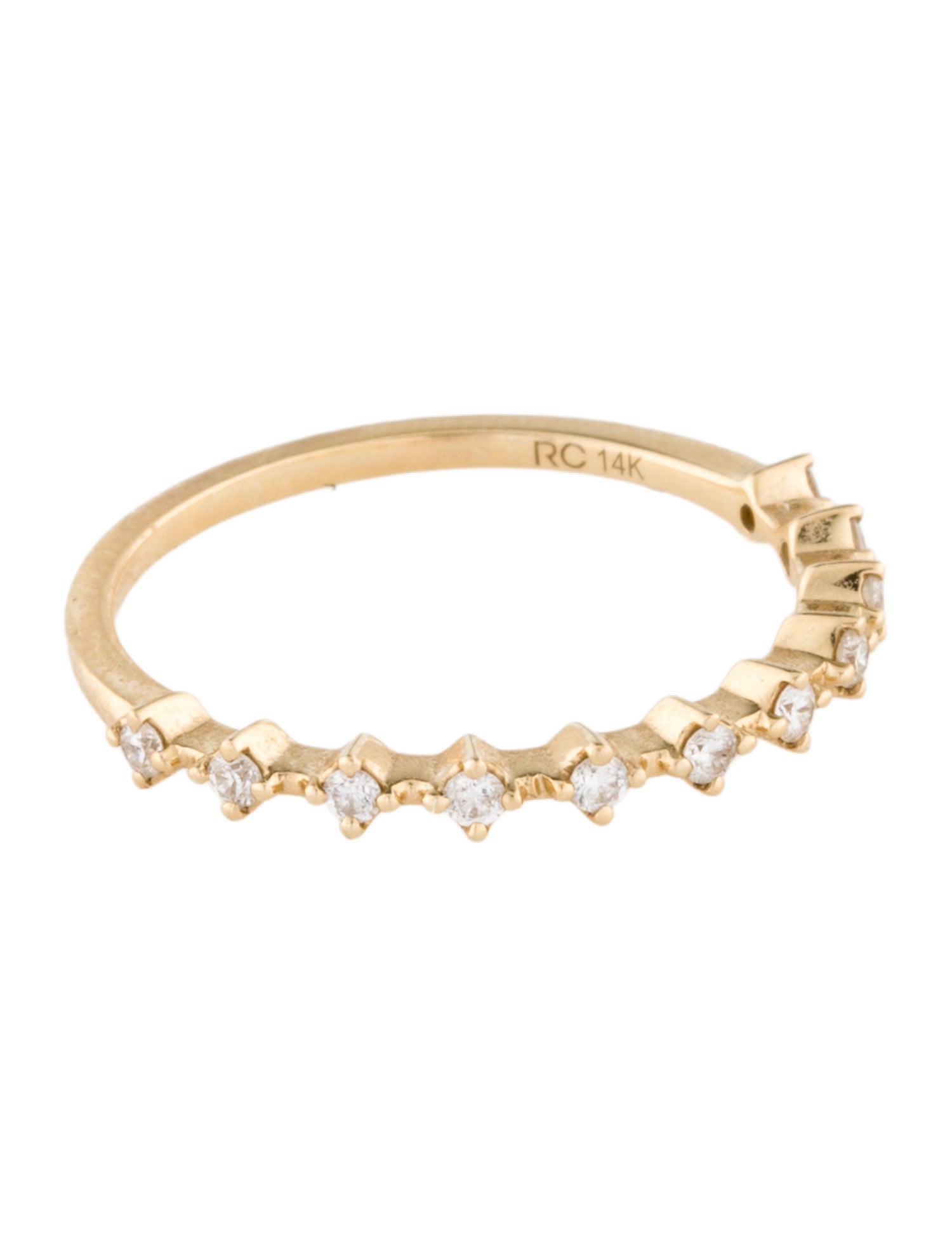 Ring Concierge 14K Diamond Stacking Ring