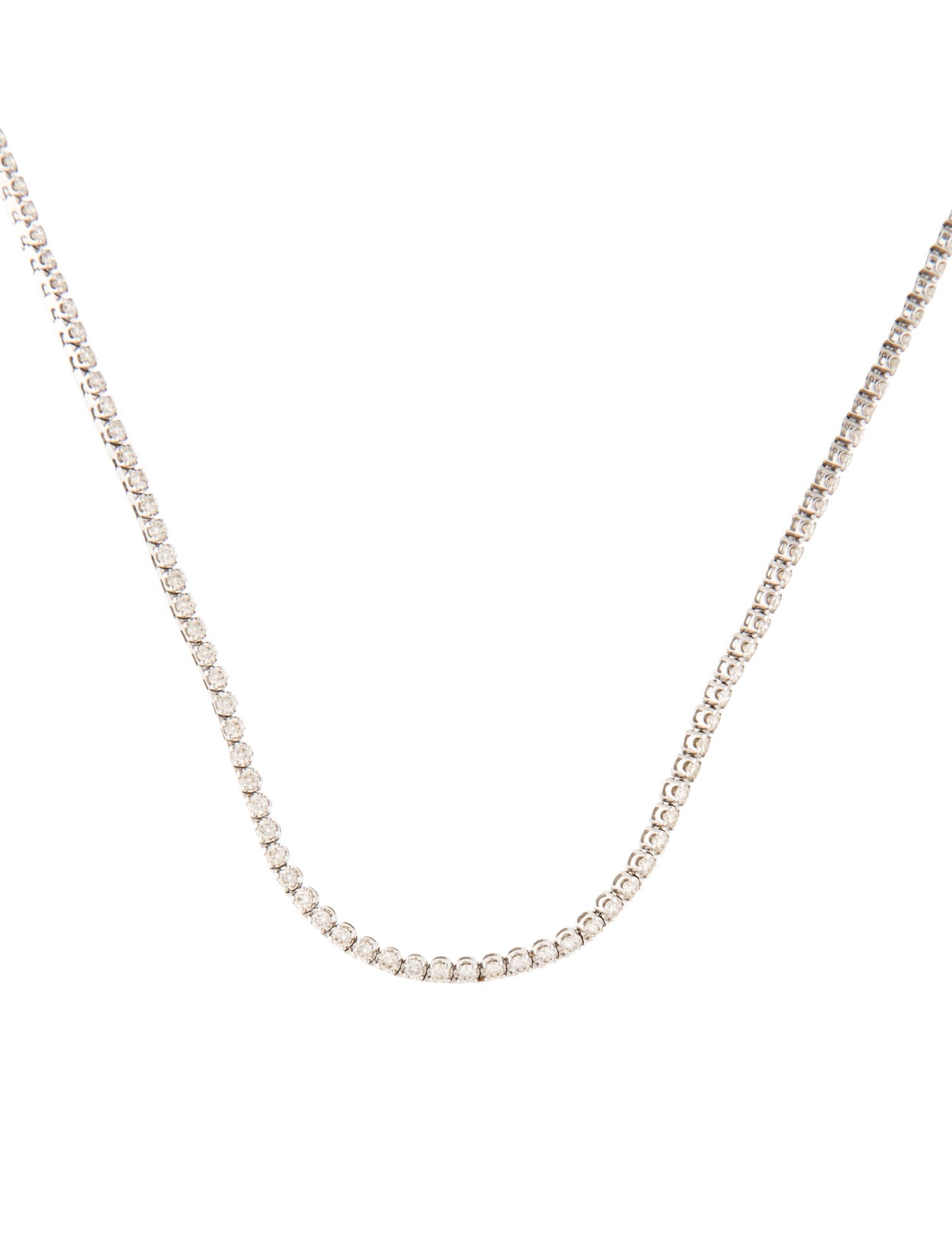 Ring Concierge 14K 1.58ctw Diamond Tennis Chain Necklace