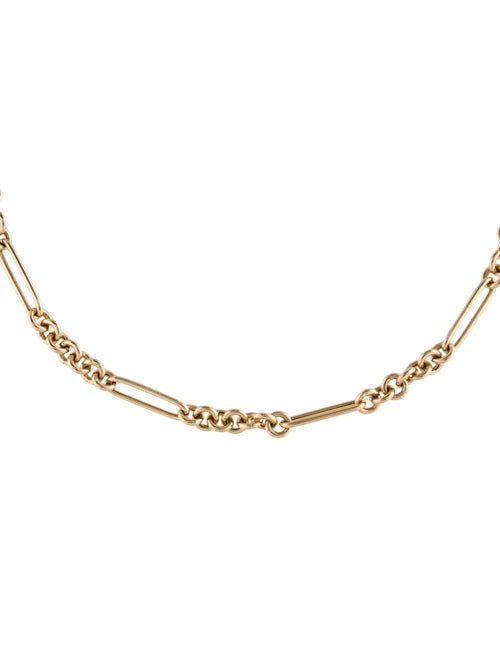 Ring Concierge 14K Mixed Link Chain Necklace