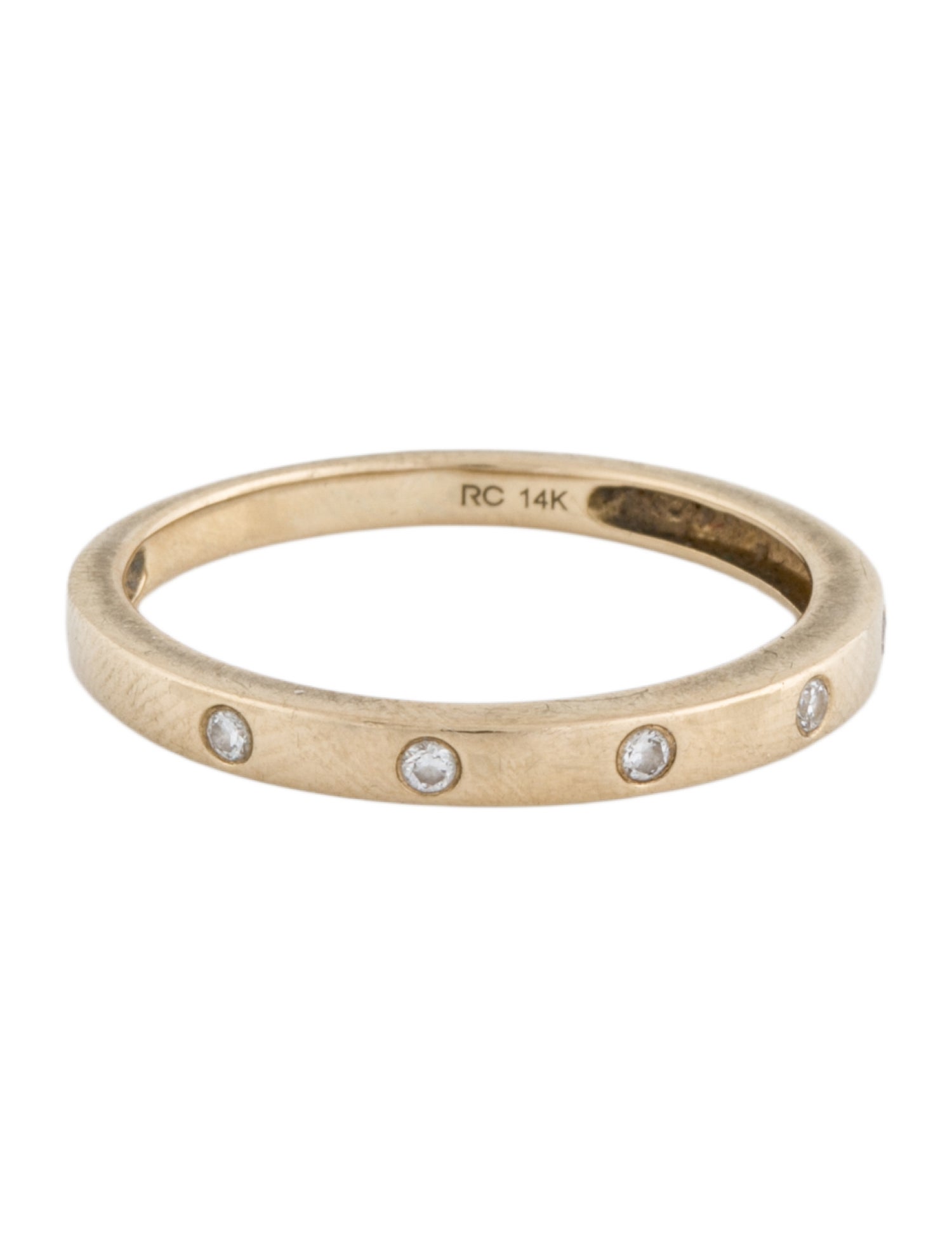 Ring Concierge 14K Inlay Diamond Ring