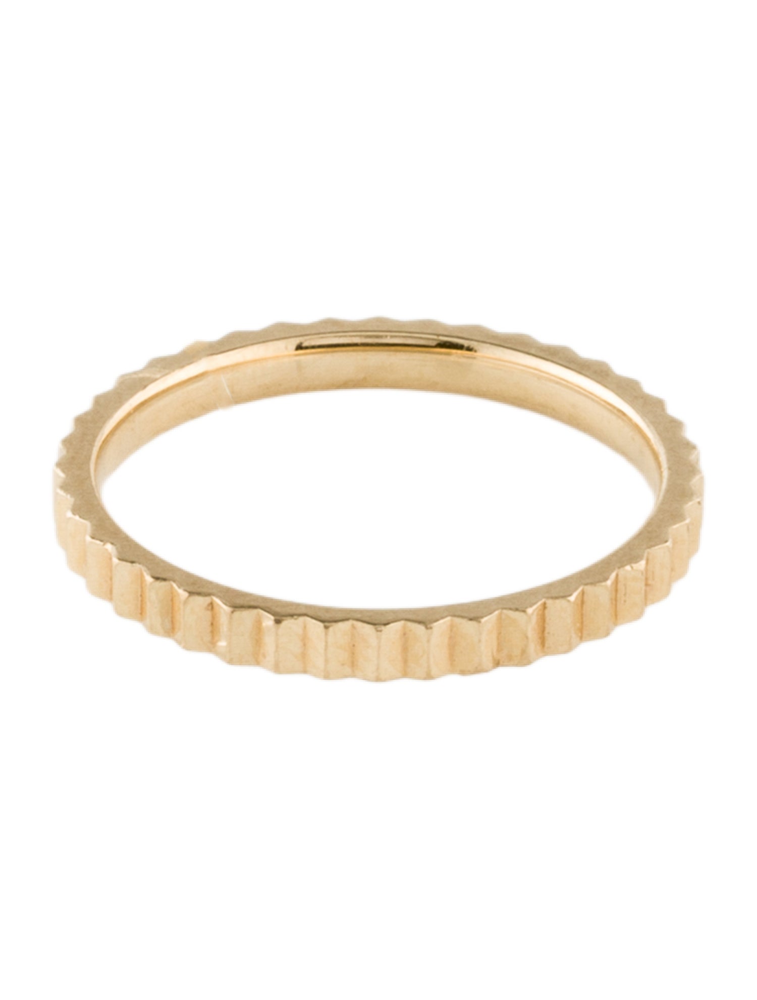 Ring Concierge 14K Ribbed Band